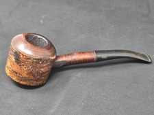 Vintage Ropp Supreme Cherrywood Tobacco Pipe Bark Bowl Made in France picture