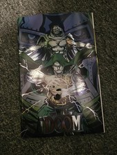THE WILL OF DOOM #1 SANFORD GREENE FOIL VARIANT (MARVEL COMICS 2025) NM picture