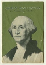 Vintage 1956 GEORGE WASHINGTON 1st President JOHN HANCOCK Life Insurance Booklet picture