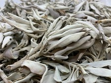 Loose White Sage Smudge Leaves & Clusters, California White Sage Leaves,Bulk Lot picture
