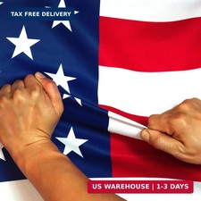 Anley Rip-Proof Double Sided 3-Ply American National Flag 36x60 IN- Vivid Color, picture