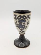 Laugharne Pottery Wine Goblet Wales CADW Welsh Historic Monuments picture