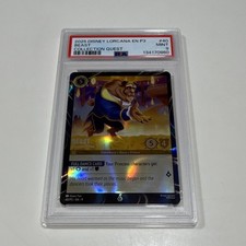 2025 Disney Lorcana EN P3 Beast Collection Quest  PSA 9 picture