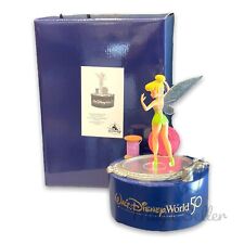 Disney Parks 50th Anniversary Peter Pan Tinker Bell Music Box Figure Statue New picture