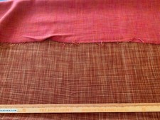 1y Scalamandre Flip Spice Red Strie Texture Solid MSRP USD190/y picture