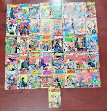 Gi joe Marvel Lot Of Comic Books/ 42 Vintage Issues picture
