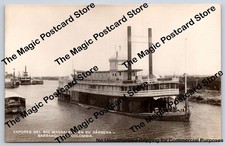 Magdalena River Steamboat F Perez Rosa BARRANQUILLA Colombia RPPC Photo ~1920s picture