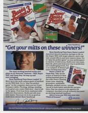CUBS  RYNE SANDBERG   BASES LOADED 3   ORIGINAL PRINT AD picture