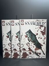 Snatched #1 Scout Comics OPTIONED Lot Of 3 NM picture