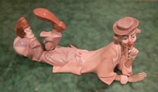 Lladro 4618 CLOWN w/Beach Ball Reclining Laying - Retired 2019 15” picture