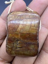 Rare Ancients Old Tumbled Tiger Eye Stone Specimens Stone Bead From Afghanistan picture