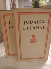 RARE Judaism Eternal 2 Volumes Soncino Press 1959 Samson Raphael Hirsch picture