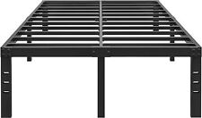 18 Inch Metal Platform Bed Frame Size/Reinforced Steel Slats Support picture