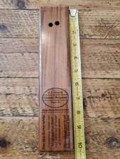 Vintage A.G. Russell ceramic knife sharpener wooden-housed crock stick Sharpener picture