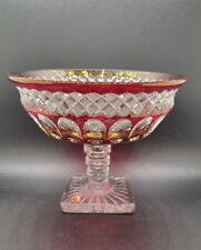 Westmoreland Wakefield Ruby Flashed Compote (5 1/4