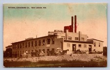 J98/ New London Wisconsin Postcard c1910 National Milk Condensing Co  472 picture