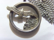 1993 vintage eagle rock sterling silver Vernon Wilson religious pendant 51440 picture