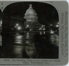 Dazzling Dome of the Capitol, Washington,DC--#4 Keystone Stereoview 600/1200 Set picture