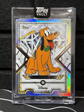 2026 Topps Disney Vault Pluto Diamond Relic /50 DD-6 Mickey & Friends picture