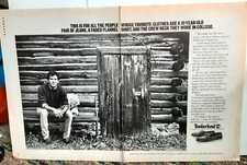 1984 Timberland Hand Sewned Shoes Original Print Ad vintage 80s picture