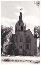 Warren MN Minnesota First Evangelical Lutheran Church 439 RPPC Postcard picture