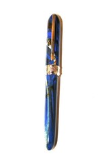 Visconti Van Gogh Blue Ocean Swirl First Gen Ballpoint Italian Resin Mint picture