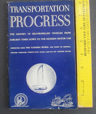 Vintage 1934 Booklet Transportation Progress General Motors by Authur Pound  B80 picture