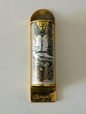 Moses receiving the ten commandments - Chagall mezuzah by Menachem Berman 1987 picture