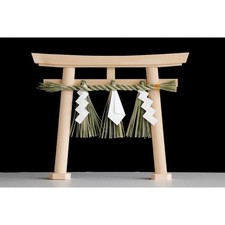 Lucky Items Inari Kamidana Set Torii Shinto Shrine Gate Shimenawa Brand NEW picture