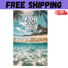 Pocket Calendar 2027-2028 for Purse: Small 2-Year Monthly Planner from January 2 picture