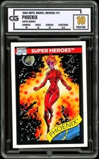1990 Impel Marvel Universe #11 ~ Phoenix ~ CG 10 PRISTINE picture