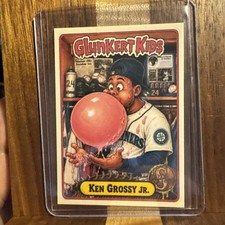Glunkert Kids Ken Grossy Jr Griffey Marianers  Gpk Parody Art Card picture