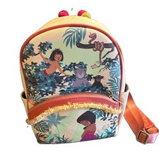 Danielle Nicole Disney Jungle Book Mini Backpack Bag, Small Beige/Pink Multi picture