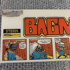 Bagman Stern Retro Marquee Sign Restaurant Bar Wall Hanger  Ofe picture