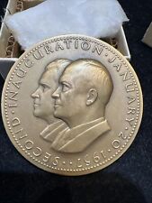 2nd Inauguration January 20, 1957 Eisenhower/Nixon Bronze Medal  picture