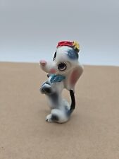 VINTAGE Ceramic Kitschy Antropomorphic Dartoonish Dog Statue *Adorable* RARE picture
