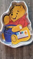 Vintage Wilton Winnie the Pooh Bear Cake Pan Aluminum 2105-3000 14 inch (1995) picture