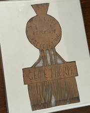 Antique 1904 George E. Thorpe Syracuse Druggists Association Award Plaque picture