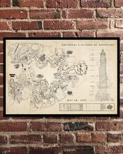 Universal's Islands of Adventure Park & Pharos Lighthouse Blueprint 11