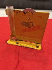 Vintage Dekalb AgResearch Metal Rain Gauge Recorder Dekalb Illinois corn picture