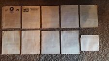  South Omaha Stockyard Livestock Commision Letters Lot Of 10 picture