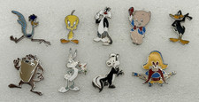 Looney Tunes Pin Lot of 9 ~ Road Runner ~ Pepe Le Pew ~ Tazmanian Devil  ~ More picture