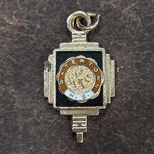 Vintage Watertown High School Key Pendant in EUC Stamped Kinney on back picture