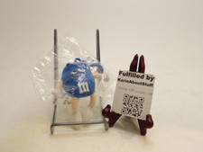 Blue M&M M&M's Keychain Plush with clip 2003 New Sealed picture