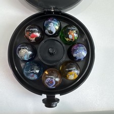 1999 Toy Biz Offical Pokemon Marble Zapados Case W Marbles picture