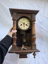 Antique Vintage Mantel Clock Untested Junghans picture
