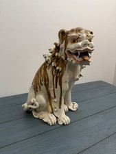 Mid-Century Chinese Pottery Foo Dog picture