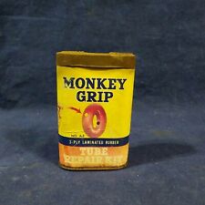 MONKEY GRIP Tube Repair Kit Advertising Tire Rubber Dallas Texas Collectors picture