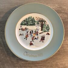 Avon Collector Plate Christmas 1975 w/ box Enoch Wedgwood England picture