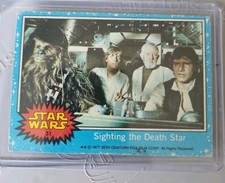 1977 Topps Star Wars Blue Series  #31 Sighting the Death Star  Ungraded  picture
